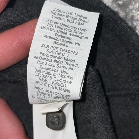 Madewell Women’s Charcoal Gray Polo Sweater - Super Soft Size Large - Picture 6 of 6